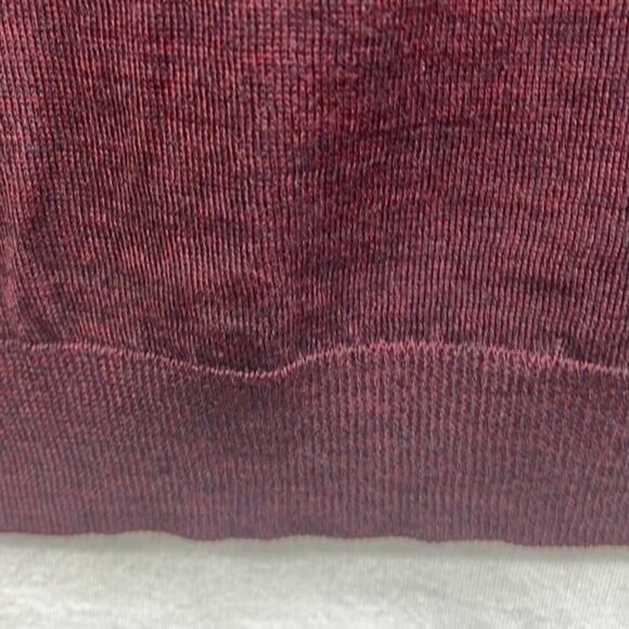 Mens Club Room SZ XL Merino Wool 1/4 Zip Long Sleeve PopOver Lightweight Sweater - Picture 10 of 11